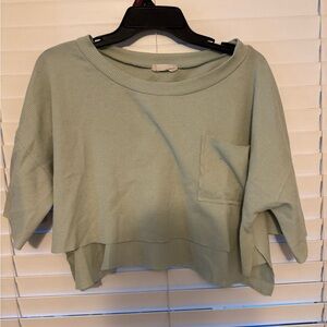 Altar'd State Light Green Women's Crop Top